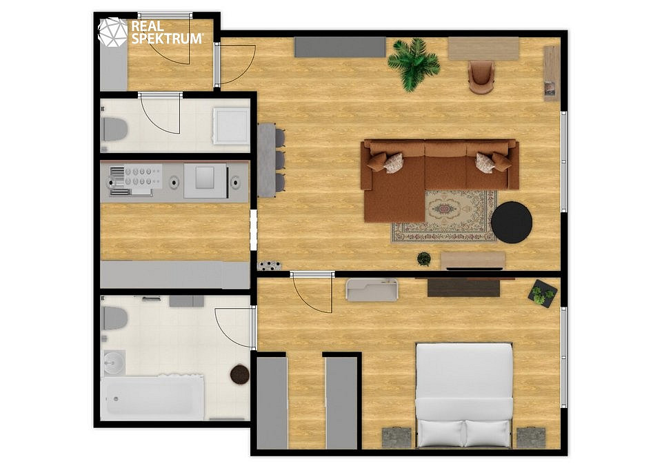 Prodej bytu 2+kk 47 m² – fotografie 3