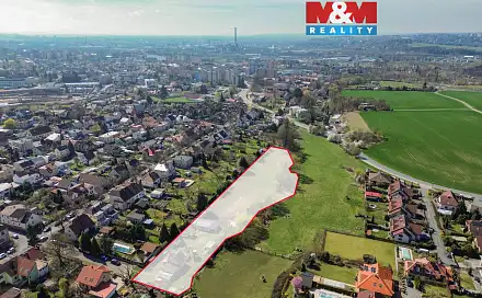 Prodej stavebního pozemku 6 691 m², Plzeň - Újezd