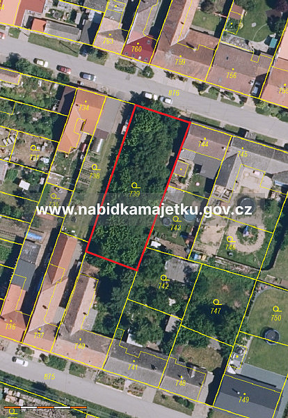 Prodej zahrady 812 m² – fotografie 2