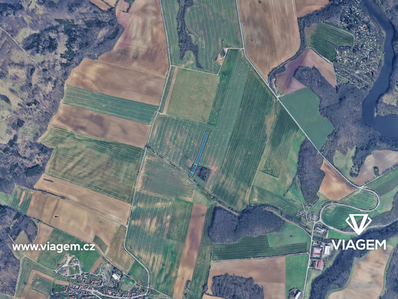 Pole 7 627 m² – pohled 3