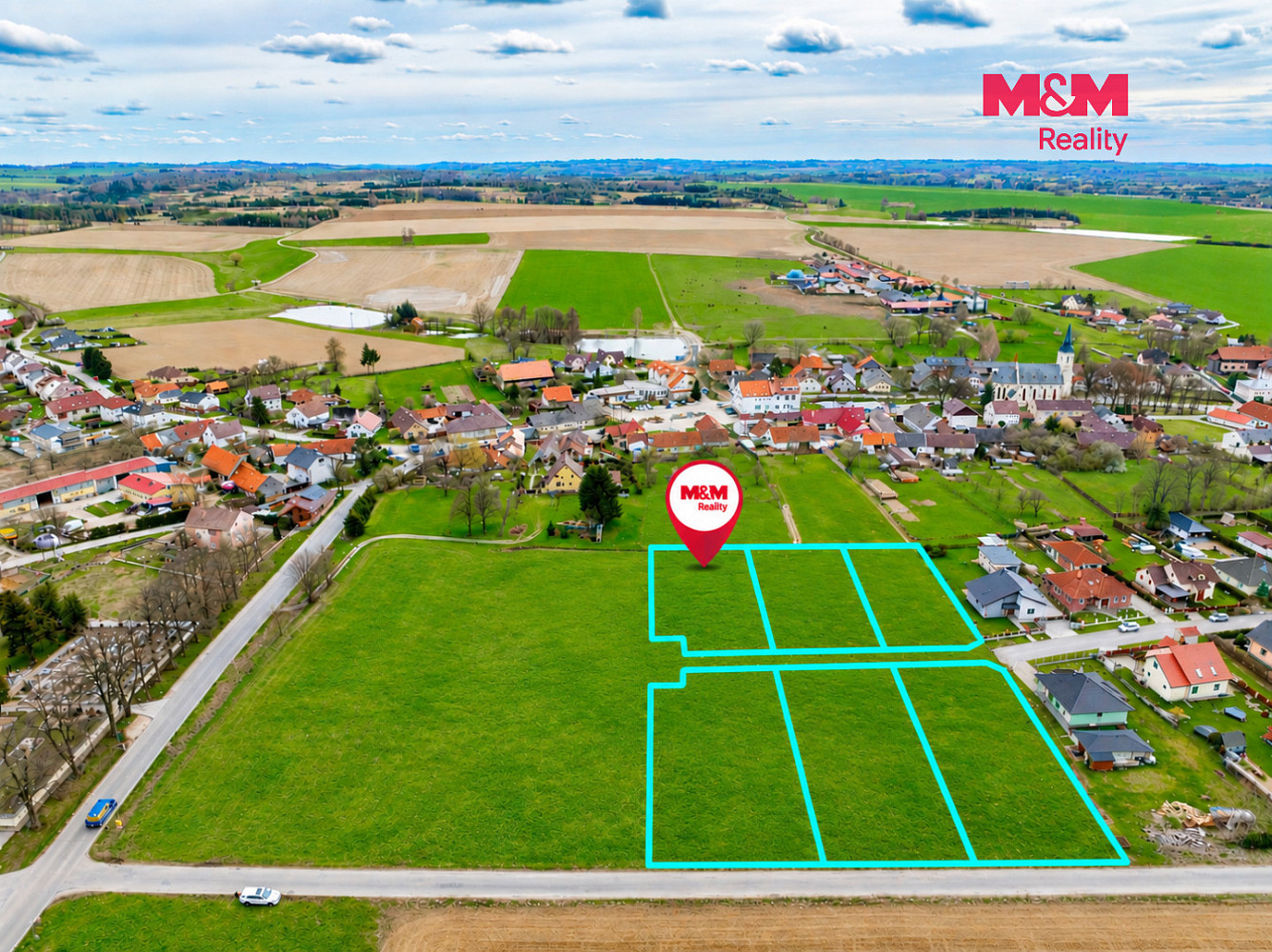 Prodej stavebního pozemku 1 136 m² – fotografie 3