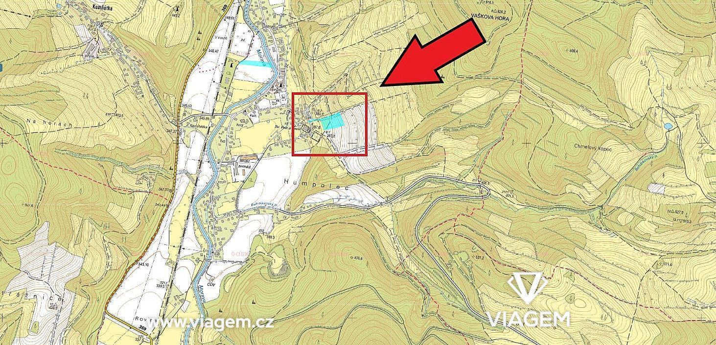 Prodej pole 1 539 m² – fotografie 3