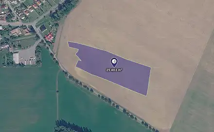 Prodej pole 25 403 m², Velké Opatovice, okres Blansko