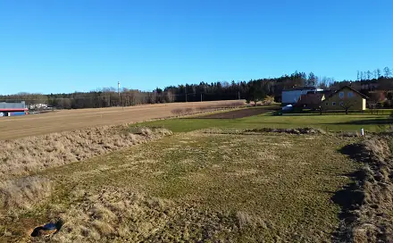 Prodej stavebního pozemku 1 479 m², Mirošov, okres Rokycany