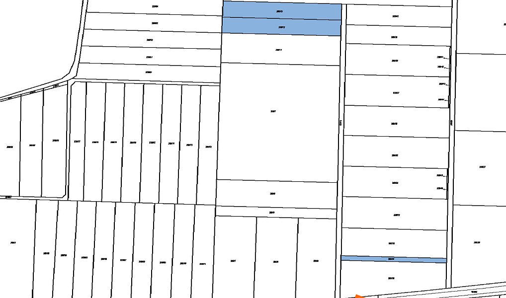 Prodej pole 2 057 m², Mcely – náhled fotky 2