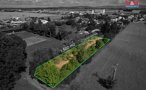 Prodej stavebního pozemku 1 500 m², Litovel - Tři Dvory, okres Olomouc