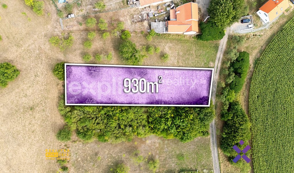 Prodej pozemku, 930 m², Uherské Hradiště, Nedachlebice