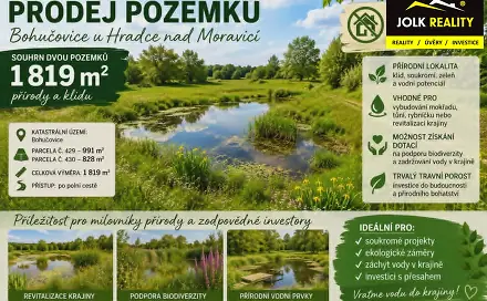 Prodej pozemku 1 819 m², Hradec nad Moravicí - Bohučovice, okres Opava