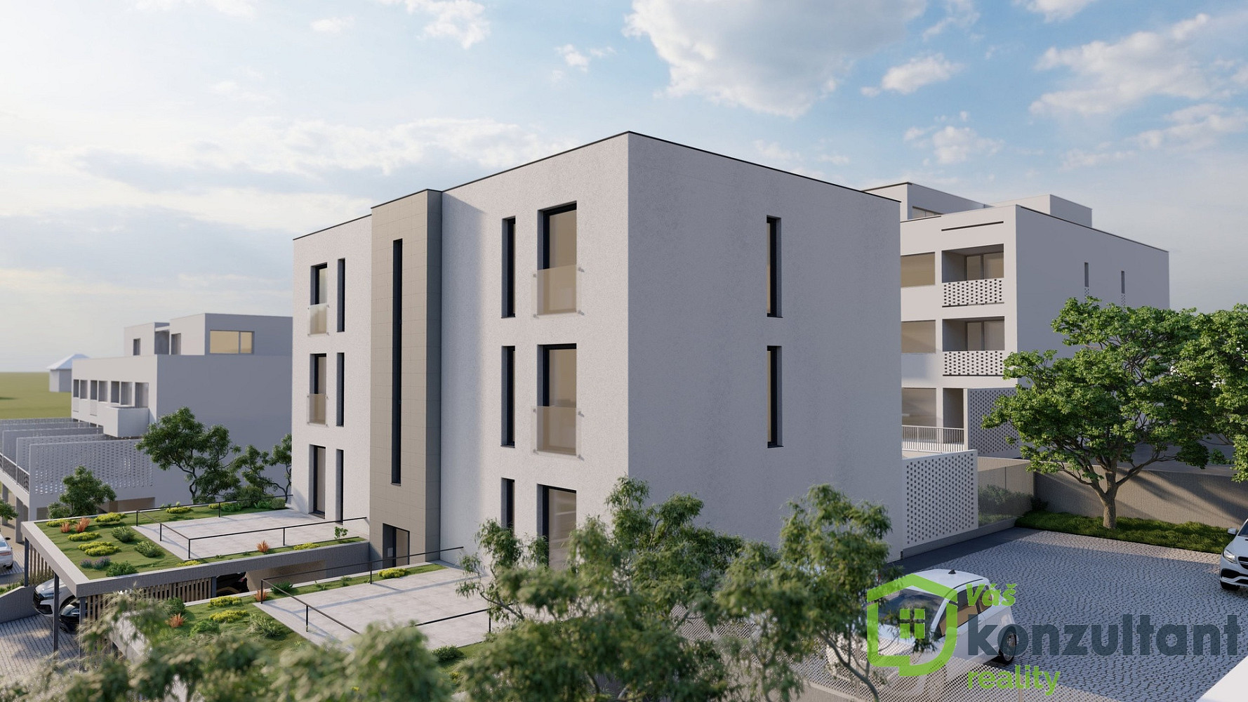 Prodej nájemního domu, činžáku 593 m² – pohled 2