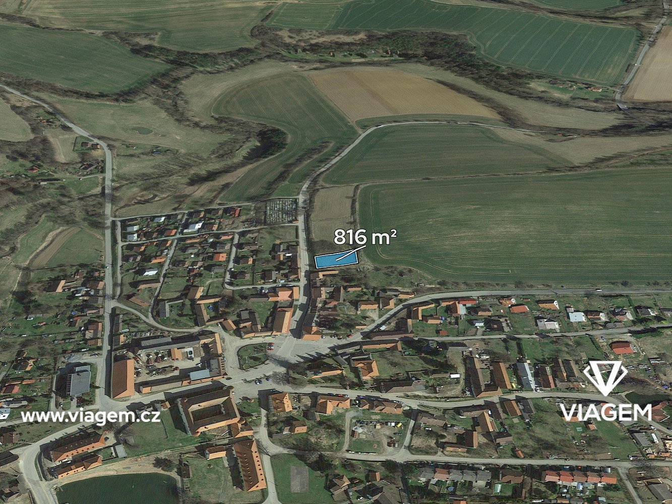 Prodej stavebního pozemku 816 m²