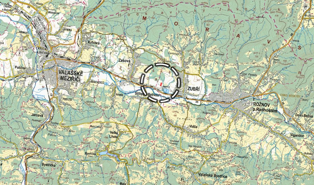 Prodej pole 2 501 m², Zubří – náhled fotky 3