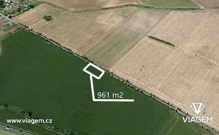Prodej pole 961 m², Plaňany, okres Kolín