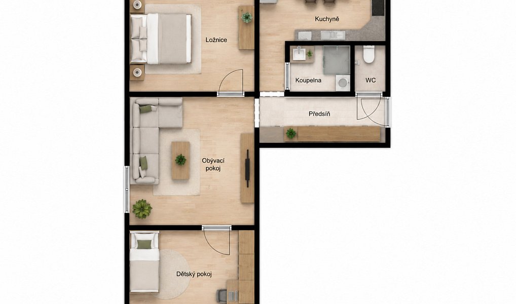 Prodej bytu 3+1 58 m², Ostrava – náhled fotky 22