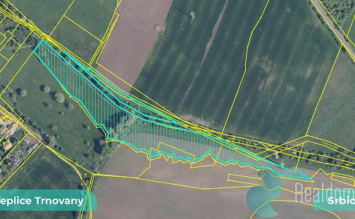 Prodej stavebního pozemku 2 554 m², Teplice