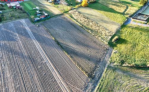 Prodej stavebního pozemku 3 598 m², Jiřice, okres Pelhřimov