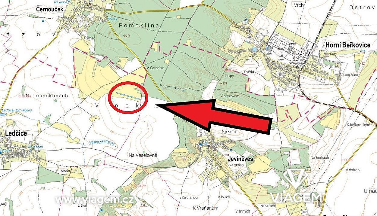 Prodej pole 5 749 m² – fotografie 4