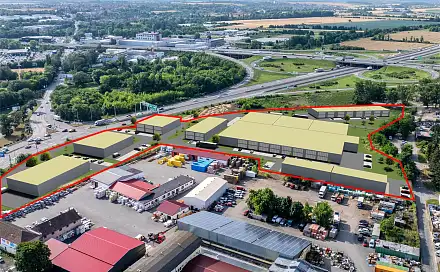 Prodej komerčního pozemku 10 000 m², Hněvkovského, Brno