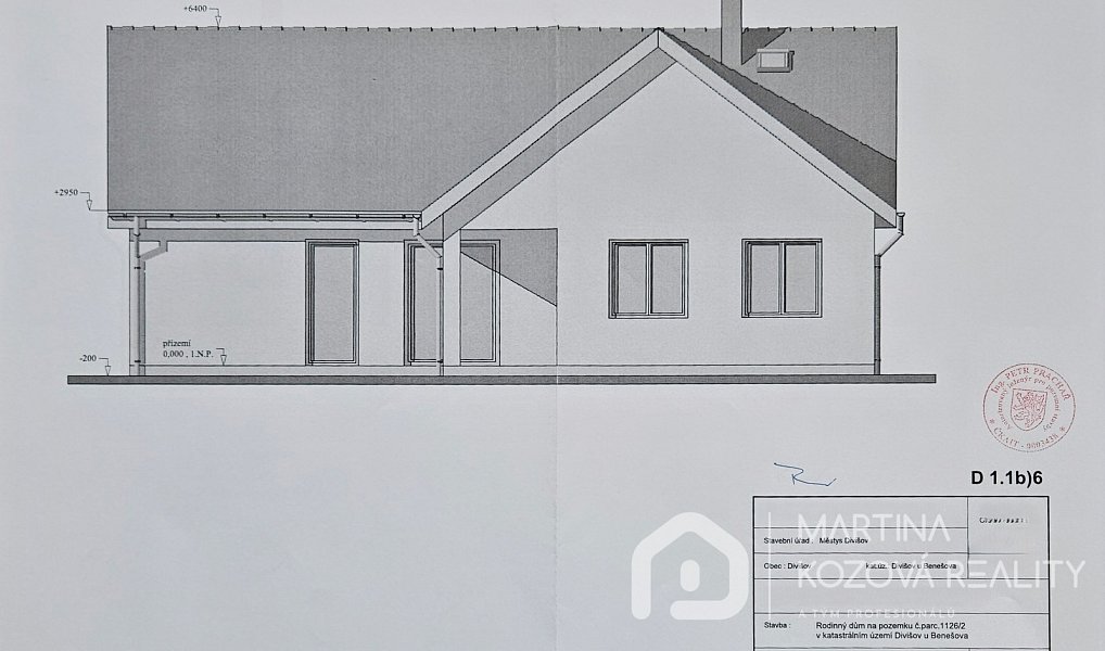 Prodej stavebního pozemku 1 620 m², Divišov – náhled fotky 14