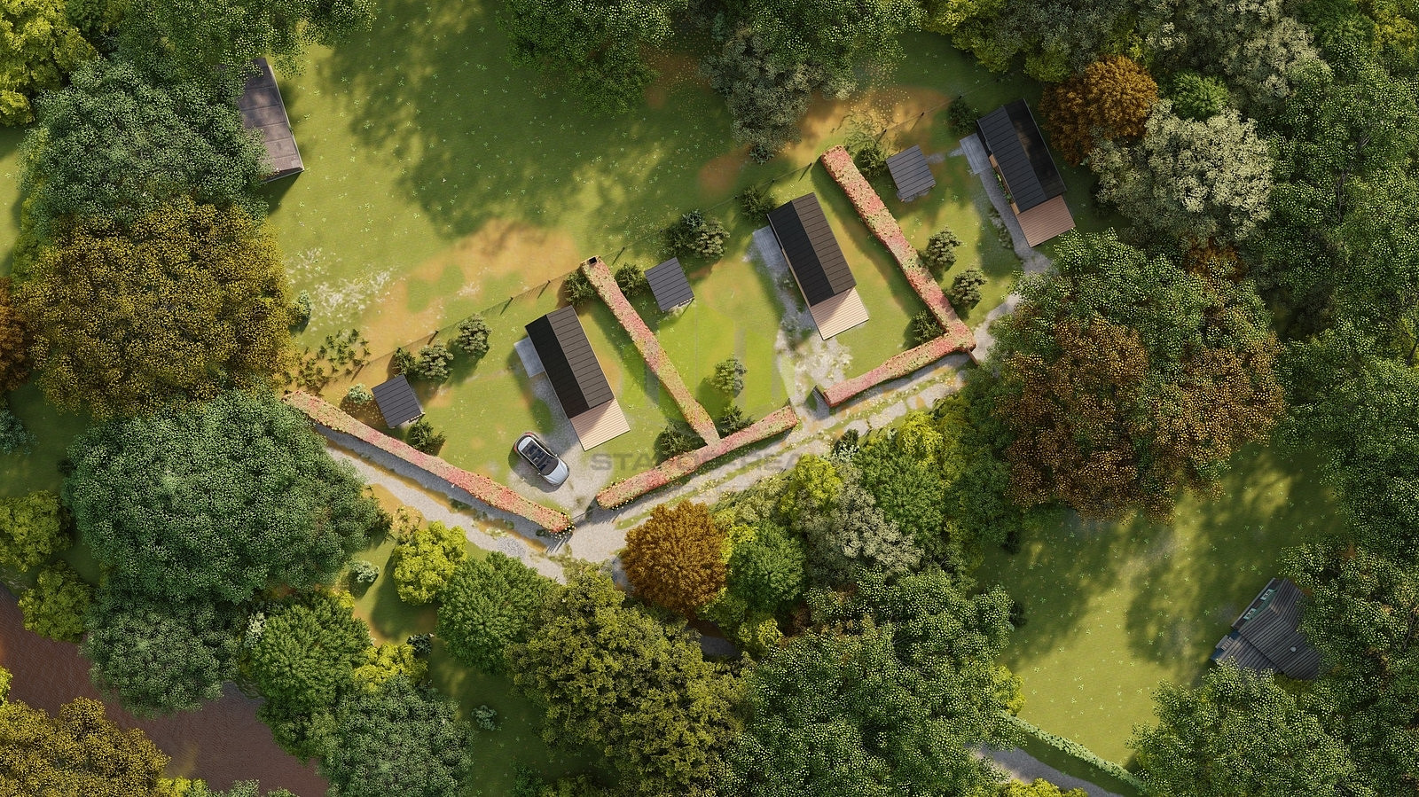 Prodej stavebního pozemku 282 m² – pohled 6