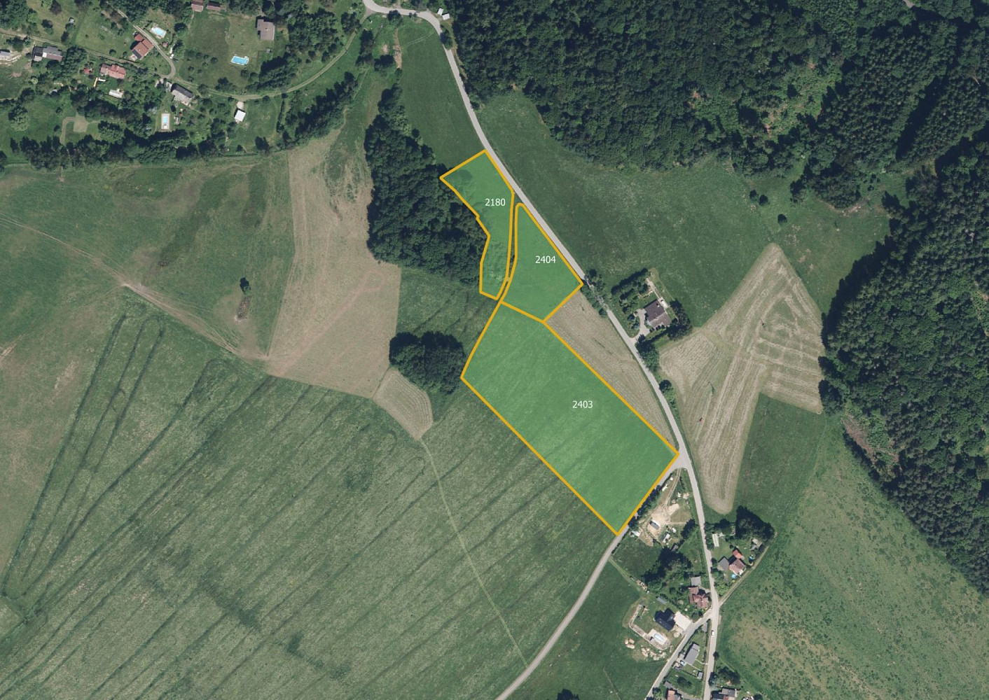 Prodej louky 5 847 m²