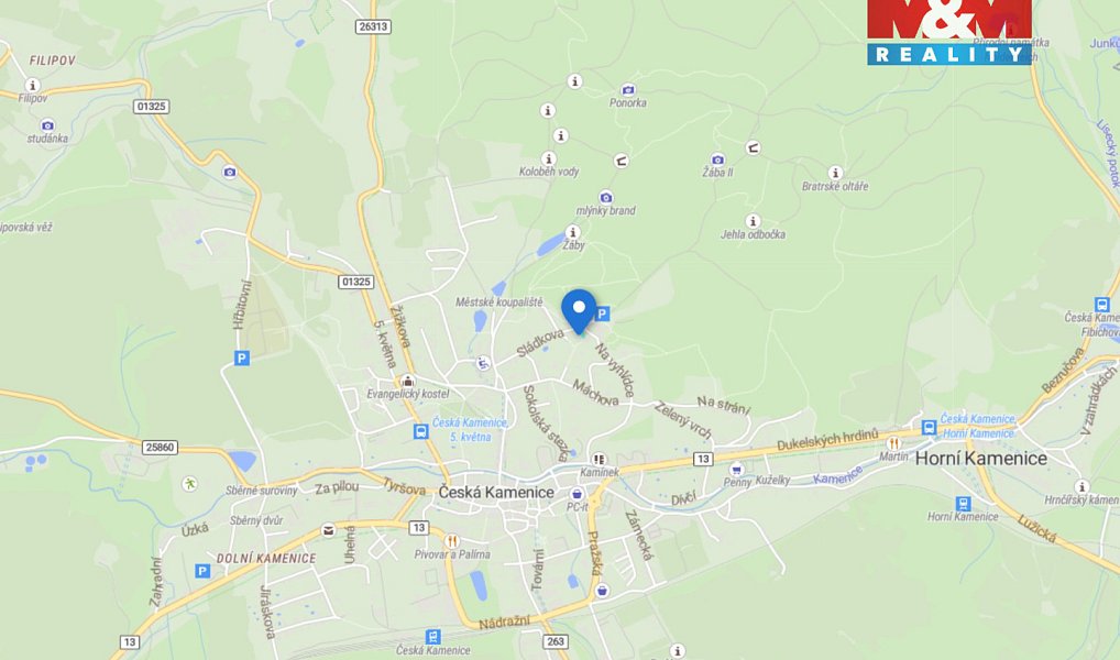 Prodej zahrady 372 m², Česká Kamenice – náhled fotky 5