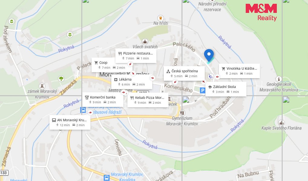 Prodej stavebního pozemku 343 m², Moravský Krumlov – náhled fotky 12