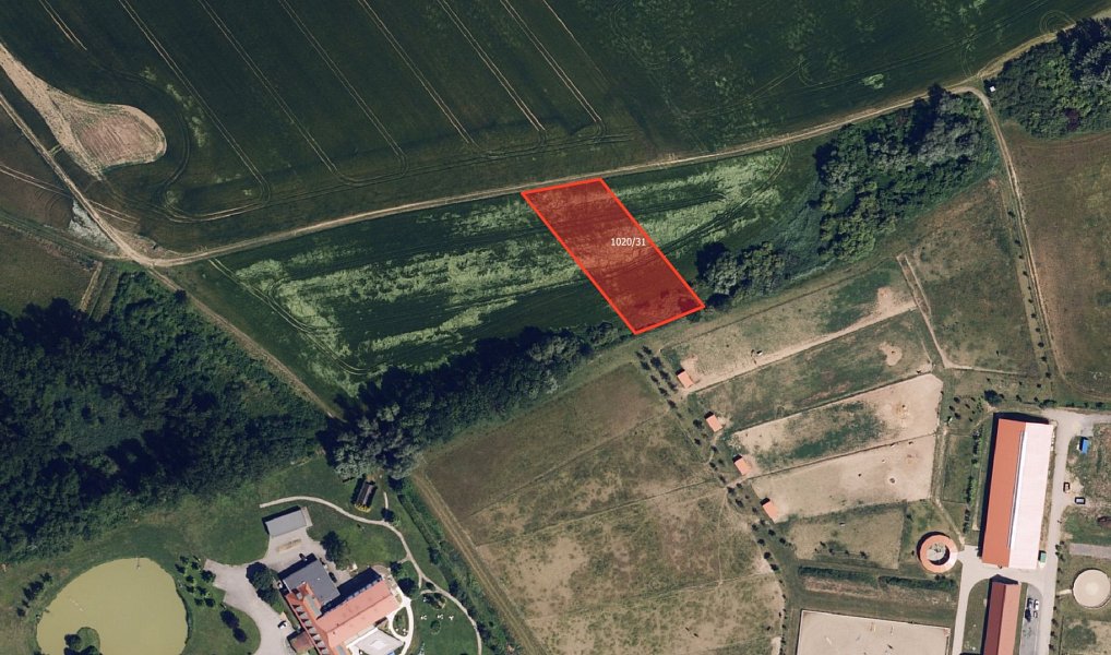Prodej pole 98 208 m², Křelov-Břuchotín – náhled fotky 3