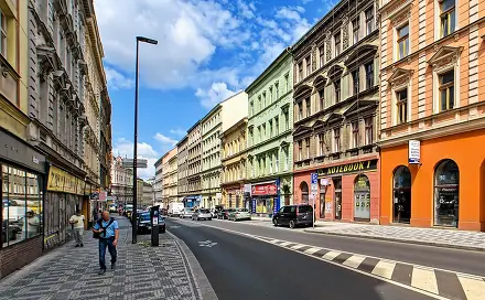 Pronájem bytu 1+1 35 m², Husitská, Praha 3 - Žižkov