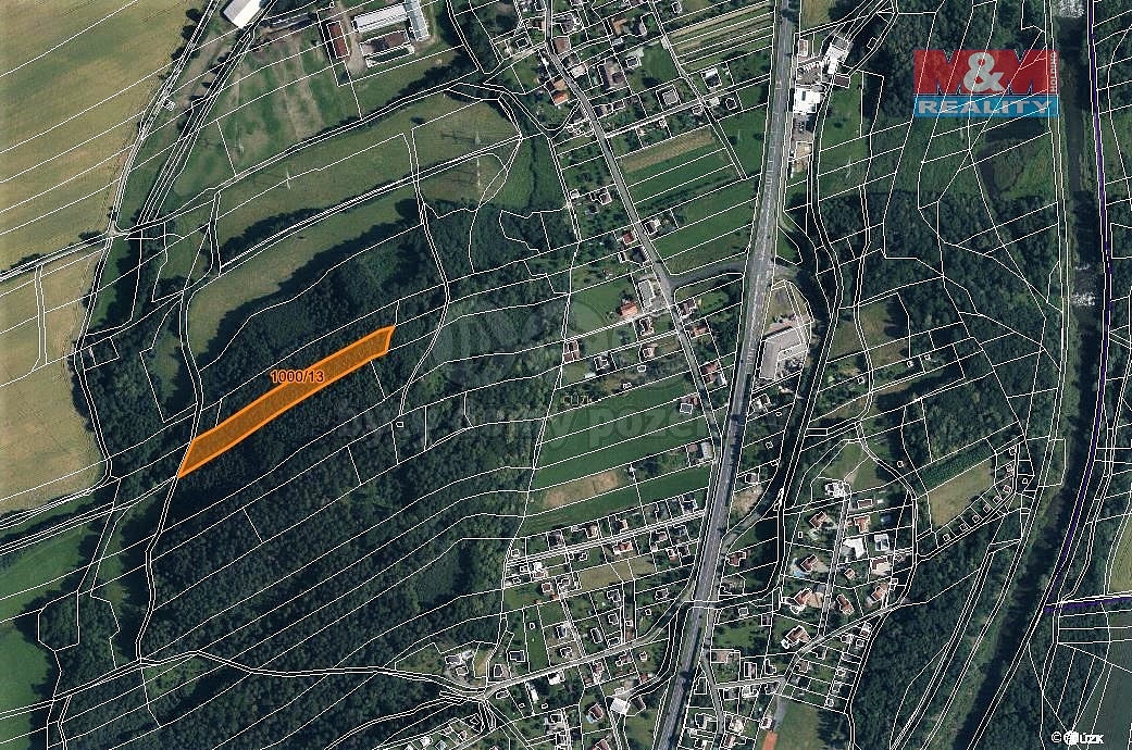 Prodej lesa 7 545 m², Baška