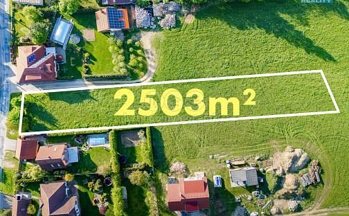 Prodej stavebního pozemku 2 503 m², Na Zahrádkách, Křižanov, okres Žďár nad Sázavou