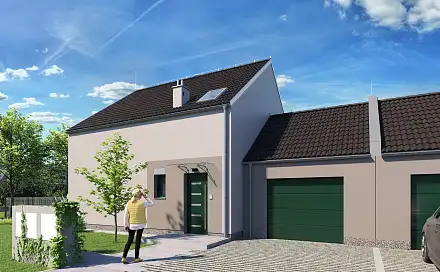 Prodej domu 120 m² s pozemkem 466 m², Újezd u Brna, okres Brno-venkov