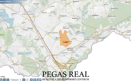Prodej pole 80 039 m², Prušánky, okres Hodonín