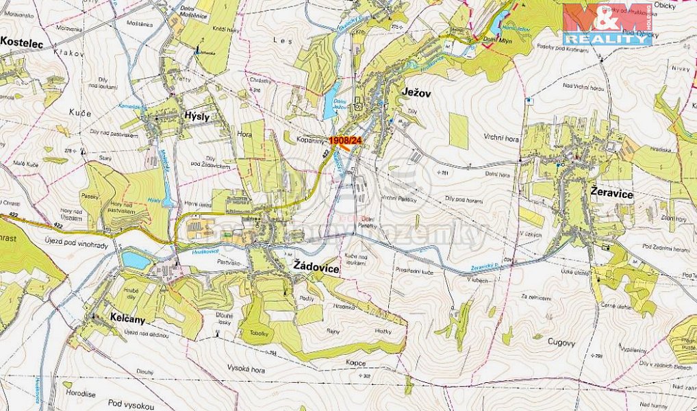 Prodej pole 196 m², Ježov – náhled fotky 5
