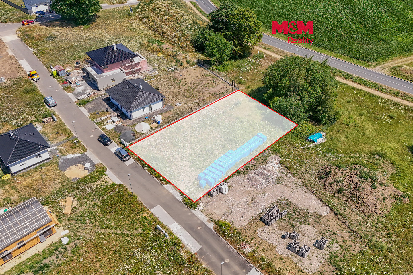Prodej stavebního pozemku 884 m²