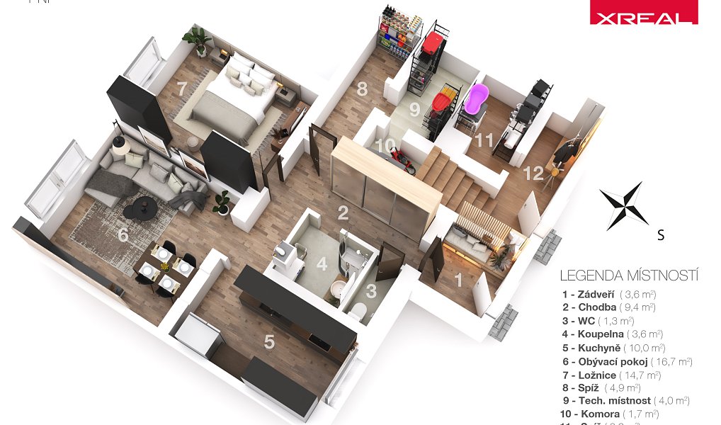 Prodej domu 141 m² s pozemkem 638 m², Kladno – náhled fotky 38