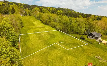 Prodej stavebního pozemku 2 523 m², Velké Hamry, okres Jablonec nad Nisou