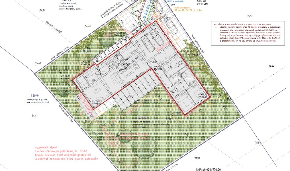 Prodej stavebního pozemku 1 149 m², Zádub-Závišín – náhled fotky 3