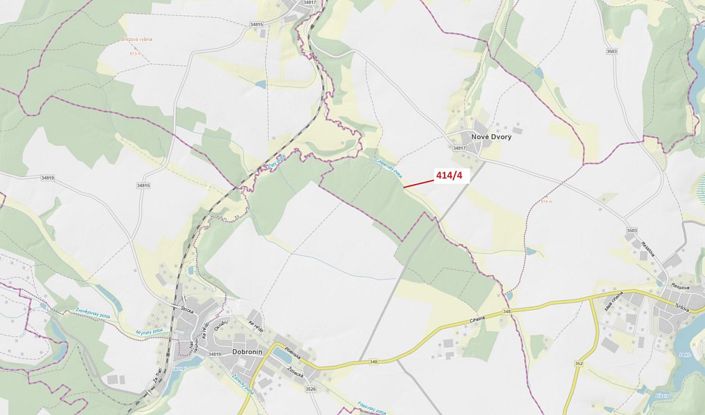 Dražba lesa, 106 m², Jihlava, Kamenná