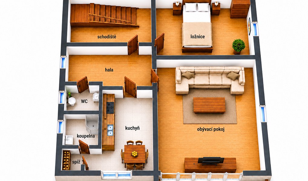 Prodej domu 153 m² s pozemkem 796 m², Nové Město na Moravě – náhled fotky 39