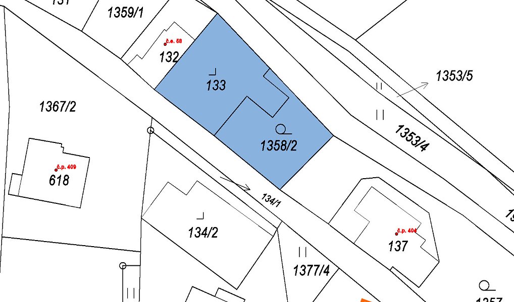 Prodej pozemku 89 m², Rumburk – náhled fotky 2