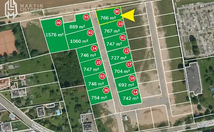 Prodej stavebního pozemku 766 m², Nová dědina, Bludov, okres Šumperk