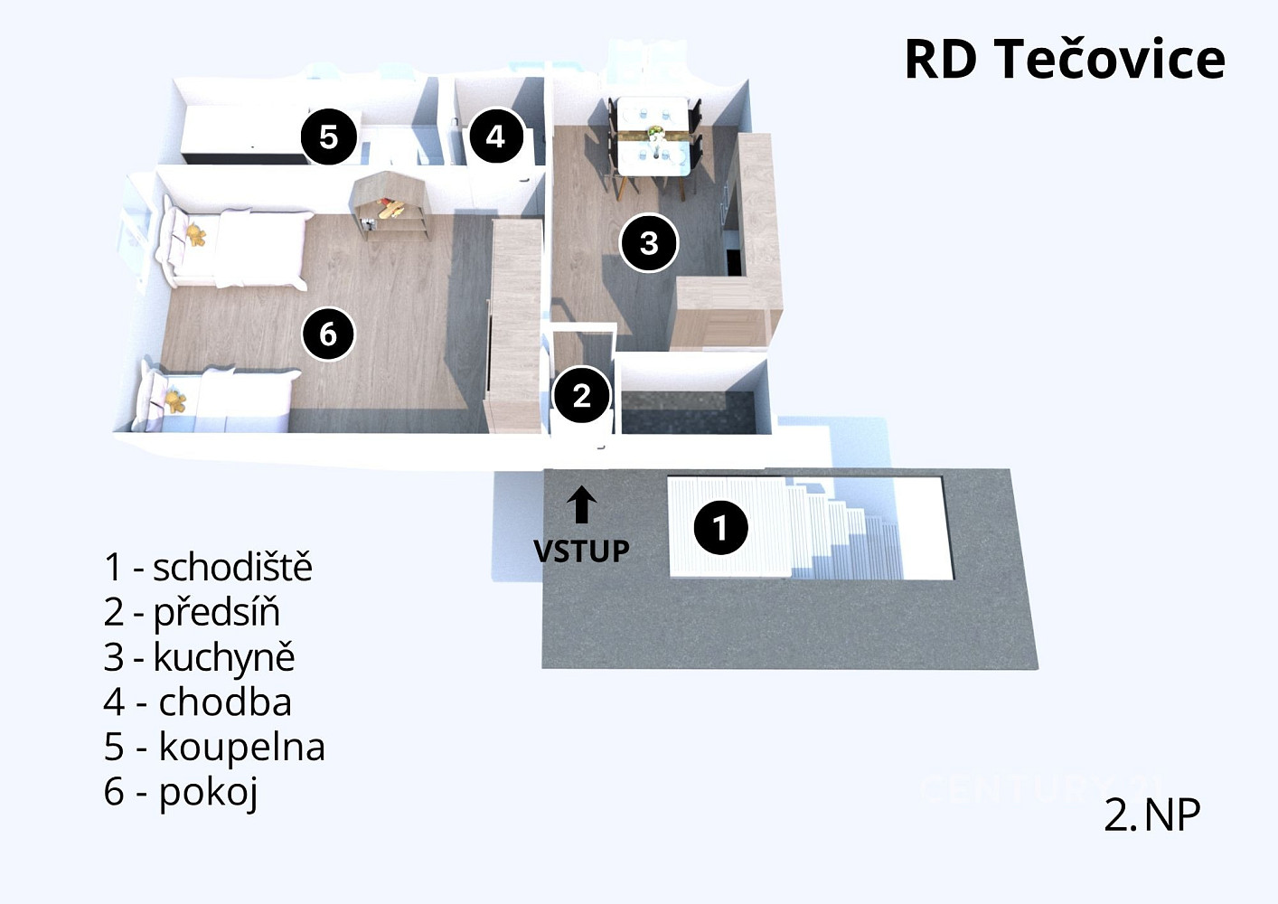 Prodej domu 170 m² s pozemkem 2 715 m² – fotografie 5