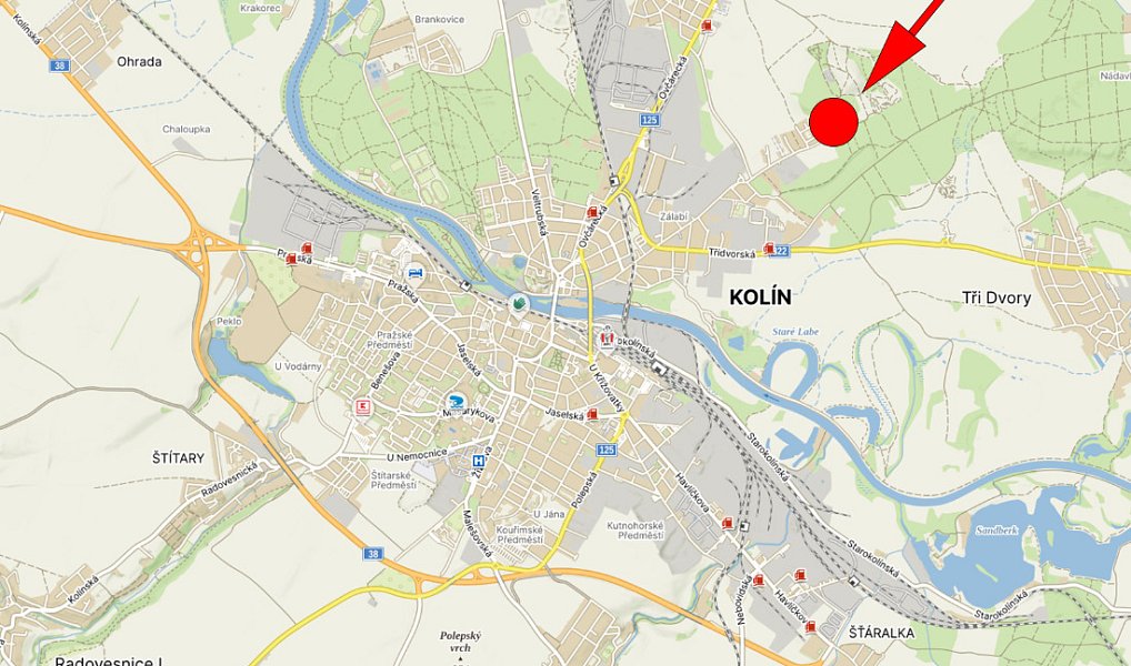 Prodej stavebního pozemku 1 136 m², Kolín – náhled fotky 21