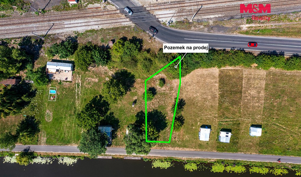 Prodej zahrady 449 m², Křešice – náhled fotky 4