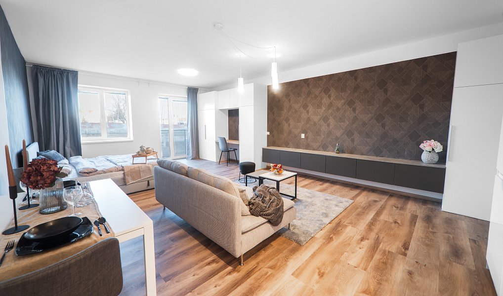Pronájem bytu 1+kk, 44 m², Chomutov