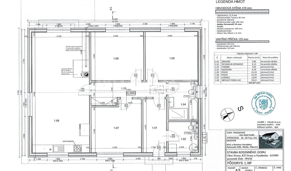 Prodej stavebního pozemku 1 087 m², Dvory – náhled fotky 4