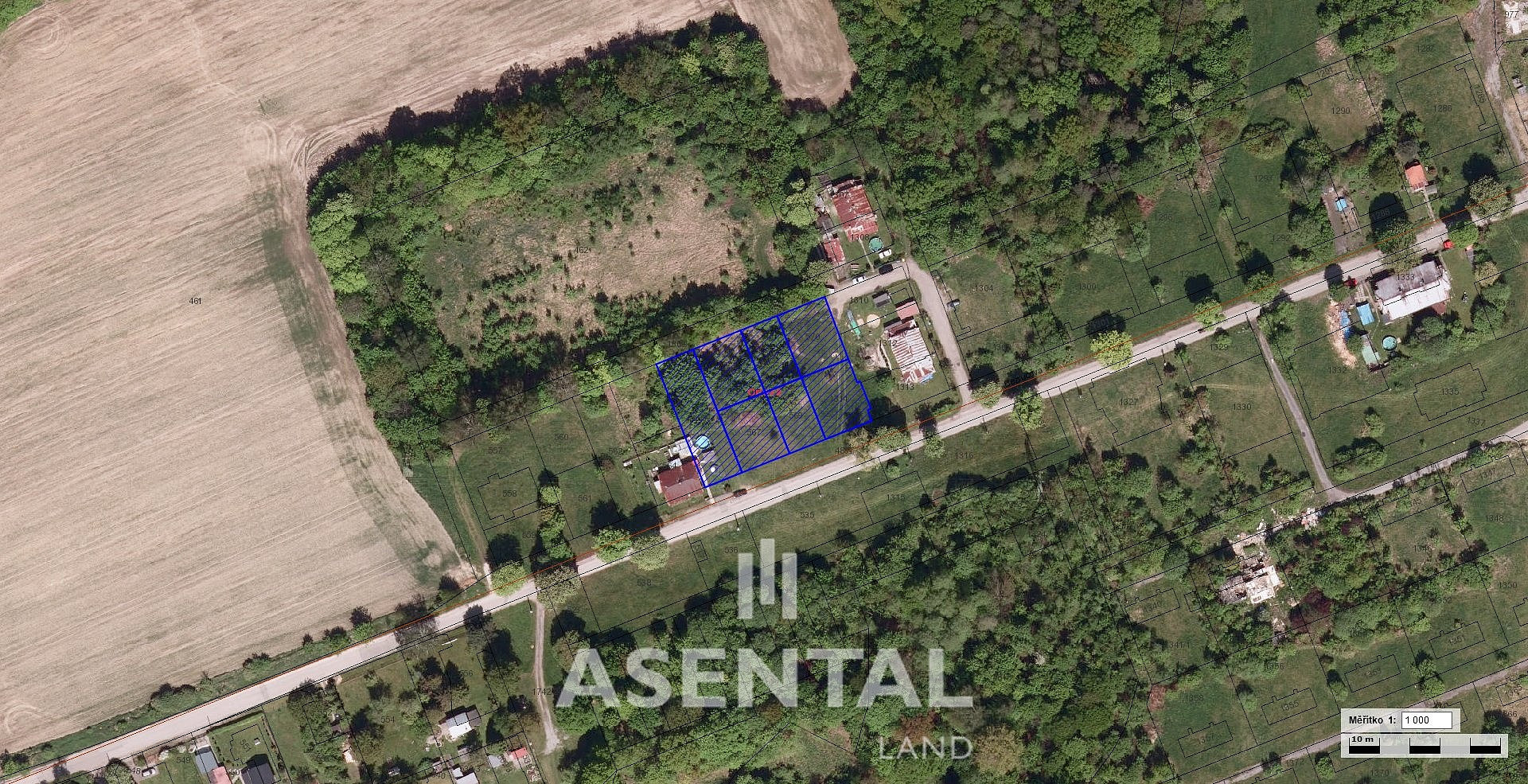 Prodej komerčního pozemku 2 655 m² – fotografie 2