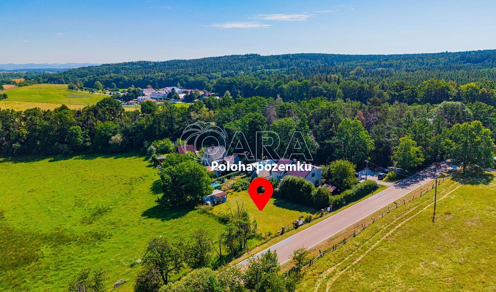 Prodej stavebního pozemku 814 m², Kařez – náhled fotky 2