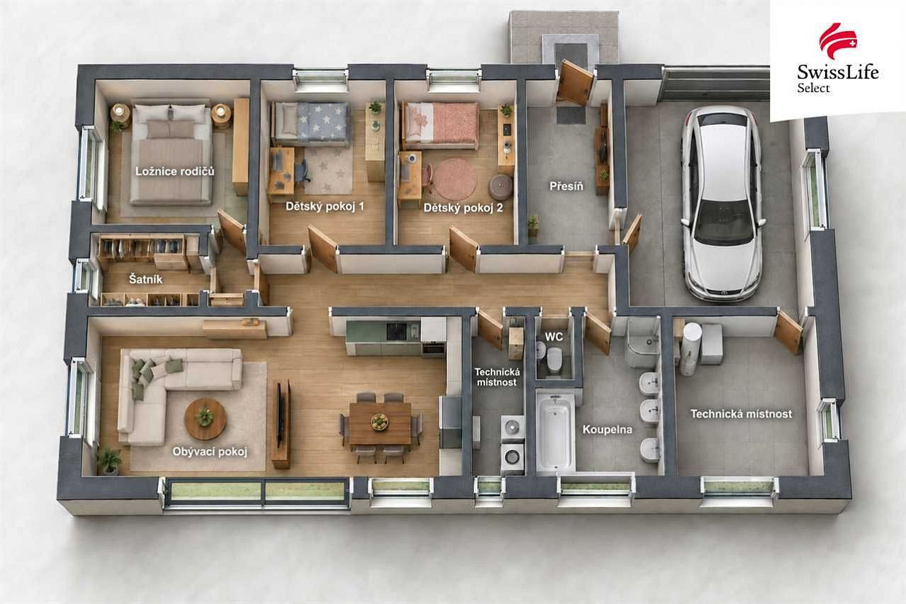 Prodej domu 153 m² s pozemkem 1 060 m² – fotografie 4