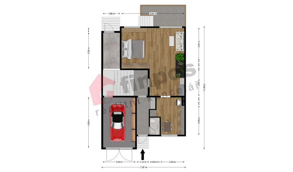 Prodej domu 171 m² s pozemkem 386 m², Soběslav – náhled fotky 8